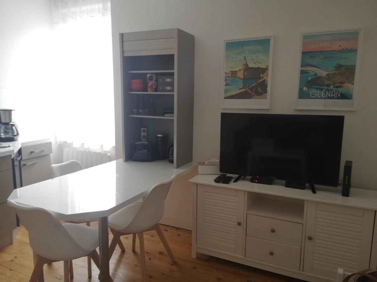 Courcyx : Appartement En Hyper-Centre ! Concarneau Eksteriør bilde